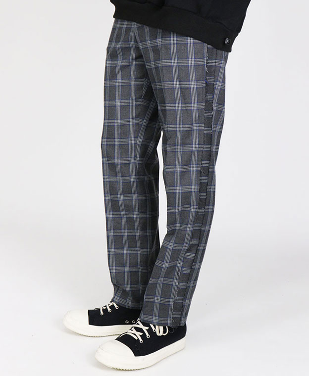 Sideline Pants(Checked Gray)